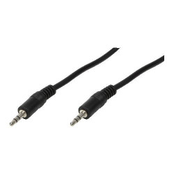 LogiLink 3.5mm - 3.5mm, 1m audio cable Référence: CA1049