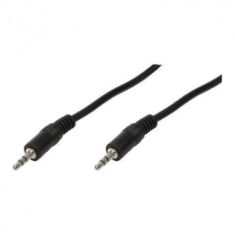 LogiLink 3.5mm - 3.5mm, 1m audio cable Référence: CA1049