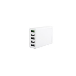 CoreParts Multi-Port USB Charger White Reference: MBXUSBA-AC0004