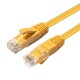 MicroConnect CAT6A UTP 0.3m Yellow LSZH Référence: W128912395