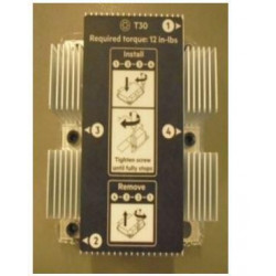 Hewlett Packard Enterprise SPS-HEATSINK STD Reference: 875070-001-RFB