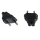 MicroConnect Power Adapter EU Plug M - C7 F Référence: PEEUC7AD