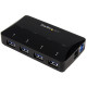 StarTech.com 4-PORT USB 3 HUB + 2.4A DCP Référence: ST53004U1C