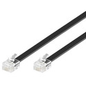 MicroConnect Modular Straight RJ12 6C6P 10m Référence: MPK110B