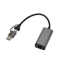 MicroConnect USB-C / A to RJ45 network Reference: W128283744