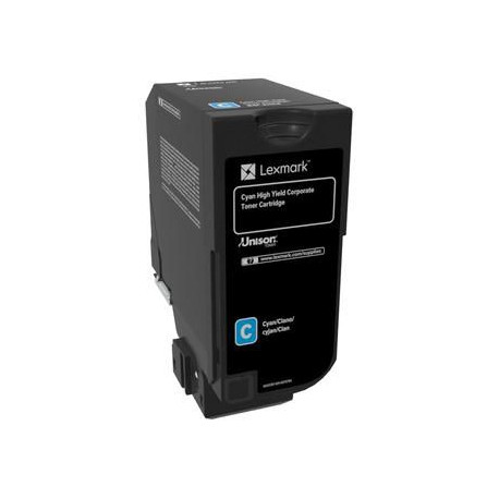 Lexmark Toner Corporate Cyan 16k Reference: 84C2HCE