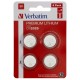 Verbatim LITHIUM BATTERY CR2025 3V 4 Reference: W126181785