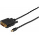 MicroConnect Mini Displayport to DVI-D Reference: MDPDVI2B