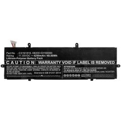 CoreParts Laptop Battery for Asus Référence: W126385573