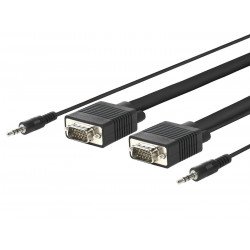 MicroConnect SVGA HD15 10m M-M. 3.5MM Reference: MONGG10BMJ