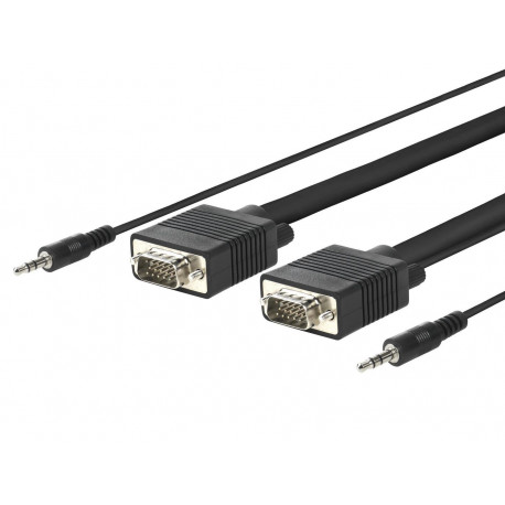 MicroConnect SVGA HD15 10m M-M. 3.5MM Reference: MONGG10BMJ
