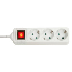 Lindy 3-Way Schuko Mains Power Reference: W128457680