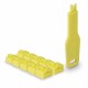Lindy RJ45 Port Locks Yellow, 10x + Référence: W128911998