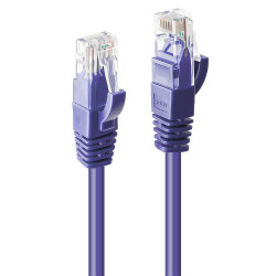 Lindy 0.3M Cat.6 U/Utp Cable, Purple Reference: W128371210