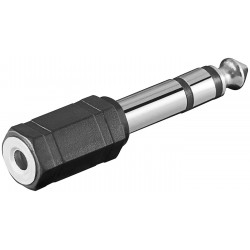 MicroConnect Adapter 6.35mm - 3.5mm M-F Référence: AUDANR