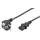 MicroConnect Power Cord CEE 7/7 - C13 10m Reference: PE0104100