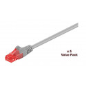 MicroConnect U/UTP CAT6 15M GREY 5 PACK Reference: V-UTP615VP