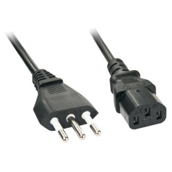 Lindy 0.7m IT to C13 Mains Cable Reference: W128456593