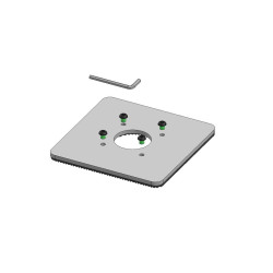 Ergonomic Solutions 150x150mm Baseplate 5mm - Référence: W125971694