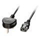 Lindy 2M Uk To Iec C13 Mains Cable Reference: W128370957