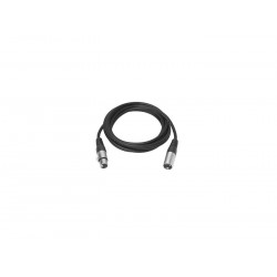 Vivolink XLR M/F cable 5 m Black Reference: PROAUDXLRMF5
