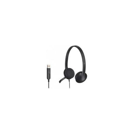 Logitech Headset H340 Black USB Reference: 981-000475