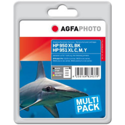 AgfaPhoto Ink Color B/C/M/Y, HP No. 950 Reference: APHP950SETXLC