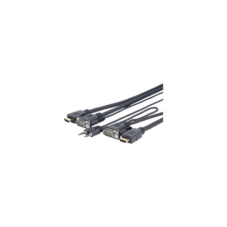 VivoLink PROVGAHDMIFLY3 Pro VGA + Audio and HDMI 3M