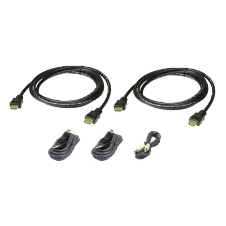 Aten CABLE KIT DUAL Référence: 2L-7D02UHX5