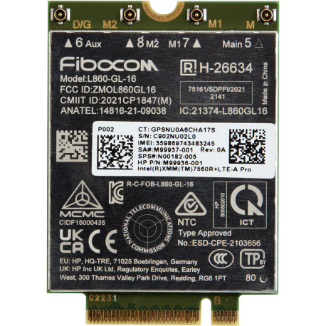 HP Xmm 7560 R+ Lte-Advanced Pro Reference: W128564661