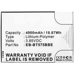 CoreParts Battery 18.87Wh Li-Polymer Référence: W128169139