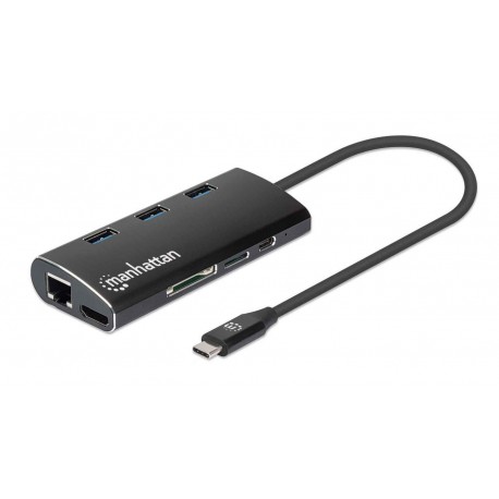 Manhattan Usb-C Dock/Hub With Card Référence: W128289324