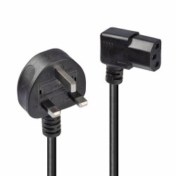 Lindy 1M Uk 3 Pin To Right Angled Reference: W128370710