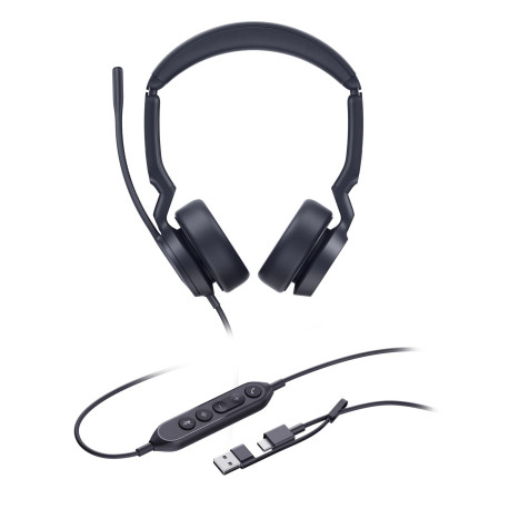 Yealink UH44 Dual UC USB-C/A Headset Référence: W129174949