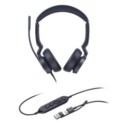 Yealink UH46 Dual UC USB-C/A Headset Référence: W129174952