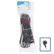 LOGON PROFESSIONAL 4-WAY POWER STRIP: BLACK - Référence: W128317403