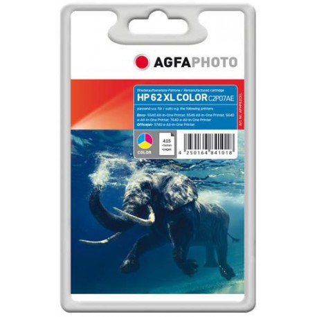 AgfaPhoto Ink Color HP No. 62 XL Référence: APHP62CXL