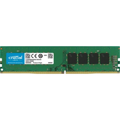 Crucial 32 GB 1 x 32 GB DDR4 3200 MHz Référence: W127020281