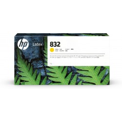 HP 832 1L Yellow Latex Ink Reference: W125917117