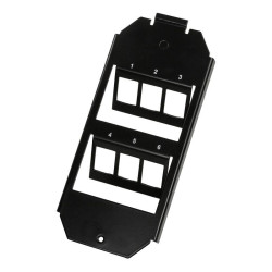 LogiLink Wall Plate/Switch Cover Black Référence: W128289161