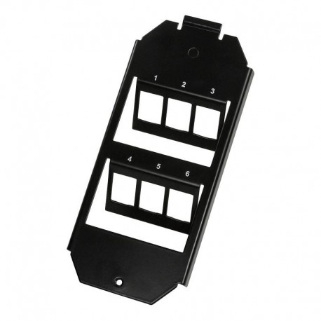 LogiLink Wall Plate/Switch Cover Black Référence: W128289161