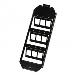 LogiLink Wall Plate/Switch Cover Black Référence: W128289162
