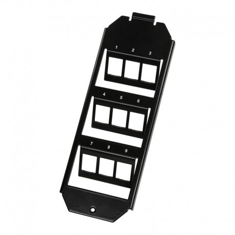 LogiLink Wall Plate/Switch Cover Black Référence: W128289162
