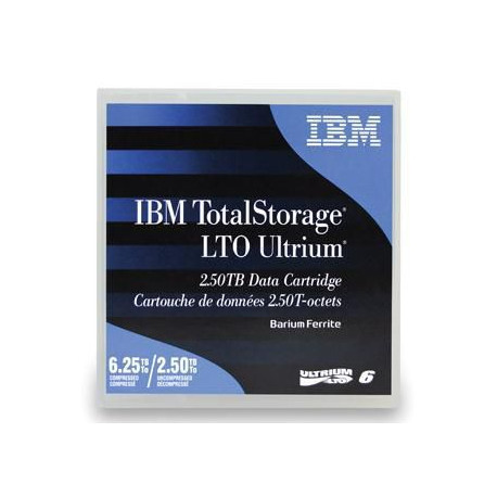 IBM Media Tape LTO6 2.5/6.25 TB Reference: 00V7590