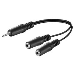 MicroConnect 3.5mm Minijack Adapter, 0.2m Reference: AUDLL02