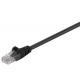 MicroConnect U/UTP CAT5e 0.5M Black PVC Reference: B-UTP5005S