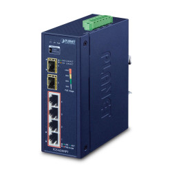 Planet IP30 6-Port Gigabit Switch Référence: IGS-624HPT