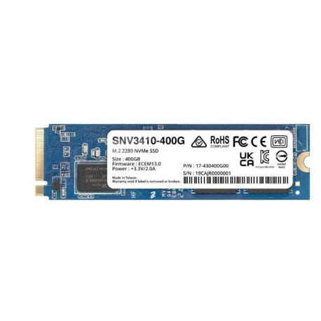 Synology NV3410 M.2 NVME SSD 400GB M.2 Reference: W126478398
