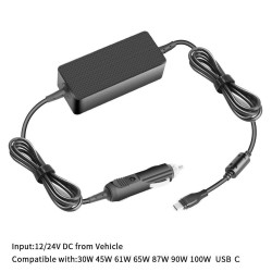 CoreParts USB-C Car Charger Reference: MBXUSBC-DC0004