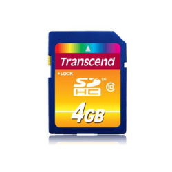 Transcend SD Card SDHC 4GB Class 10 Reference: TS4GSDHC10